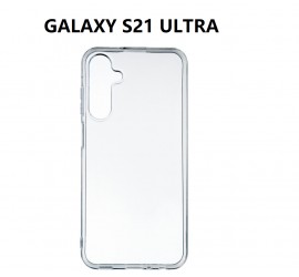 SILICONNE SIMPLE GALAXY S21 ULTRA TRANSPARENT
