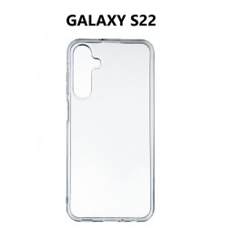 SILICONNE SIMPLE GALAXY S22 TRANSPARENT