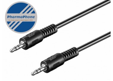 CABLE DOUBLE JACK PREMIUM 3,5mm - EMPLACEMENT: Z2 - B30 - E01