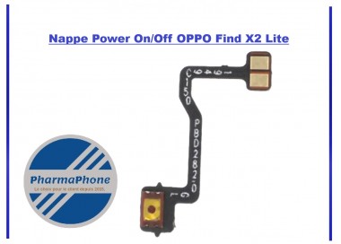 Nappe Power On/Off  OPPO Find X2 Lite - EMPLACEMENT: Z2-R15-B15