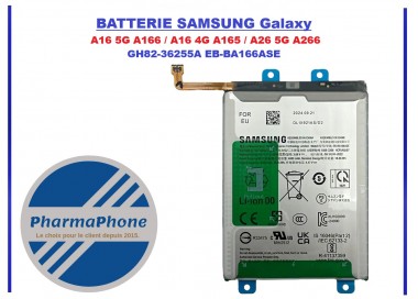 BATTERIE SAMSUNG Galaxy A16 5G A166 / A16 4G A165 / A26 5G A266
