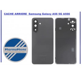 CACHE ARRIERE  Samsung Galaxy A56 A566 NOIR - emplacement :