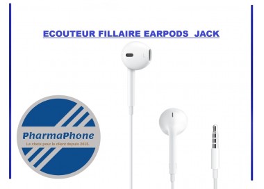 ECOUTEUR FILLAIRE EARPODS  JACK 3.5 MM   EMPLACEMENT: Z2 - B200 - E04