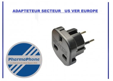 ADAPTATEUR  SECTEUR US VER EUROPE - EMPLACEMENT: Z02- B200 - E06