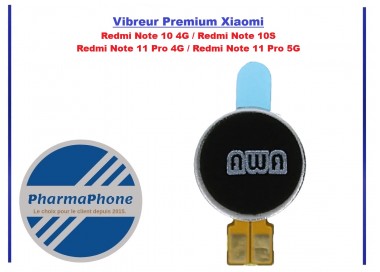 VIBREUR XIAOMI REDMI NOTE 10S 4G - EMPLACEMENT: Z02-R17-B15